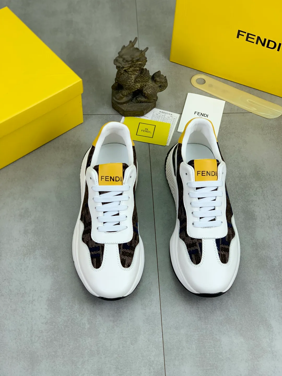 ​Men's shoes 💰P460 💰[New style] little monster 🆘 New FENDI (Fendi) new style 🕶️🕶️Simple routing effect, showing an elegant and cool driving shoe 🎬Using imported calfskin + first-layer pigskin lining🐂Excellent material🎬Detailed workmanship 🤗Comfortable foot feel➰➰. ​Pair it with any outfit to show your taste and temperament, low-key luxury ♻️Design ​simple and elegant ​noble and fashionable 🍃​Very loved and favored by trendy men 💓❤️size: 38-44 2️⃣colors available